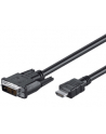 M-Cab HDMI/DVI-D cable 2m black (7300081) - nr 1