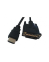 M-Cab HDMI/DVI-D cable 2m black (7300085) - nr 1