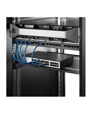 Startech półka 1U Czarna (CABSHELF116V)