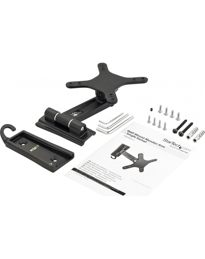 Startech.Com Wall Mount Monitor Arm Single Swivel -For Up To 27In Monitor główny