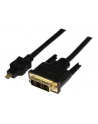 Startech Kabel Micro HDMI DVI-D 1m (HDDDVIMM1M) - nr 2