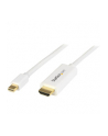 Startech Kabel Mini Displayport Hdmi 2M Biały (mdp2hdmm2mw) - nr 1