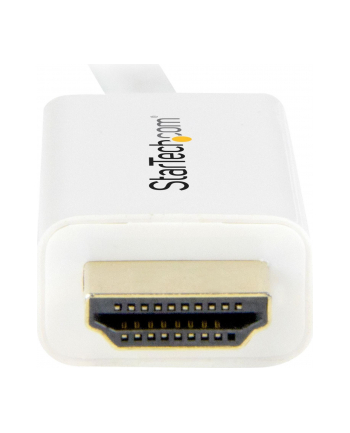 Startech Kabel Mini Displayport Hdmi 2M Biały (mdp2hdmm2mw)