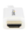 Startech Kabel Mini Displayport Hdmi 2M Biały (mdp2hdmm2mw) - nr 32