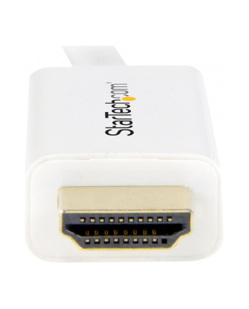 Startech Kabel Mini Displayport Hdmi 2M Biały (mdp2hdmm2mw)