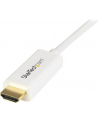 Startech Kabel Mini Displayport Hdmi 2M Biały (mdp2hdmm2mw) - nr 7