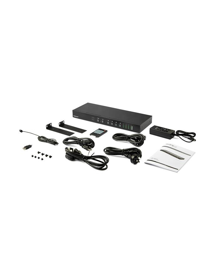 Startech.Com 4X4 Hdmi Matrix Switch W/ Audio And Ethernet Control 4K 60Hz Video/Audio Switch 4 Ports główny