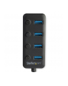 Startech.com 4-Port USB 3.0 Hub - 4x USB-A - Individual On/Off Switches - hub - 4 ports USB hub - 4 - Czarny (HB30A4AIB) - nr 15
