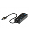 Startech.com 4-Port USB 3.0 Hub - 4x USB-A - Individual On/Off Switches - hub - 4 ports USB hub - 4 - Czarny (HB30A4AIB) - nr 5