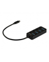 Startech.com 4-Port USB-C Hub - 4x USB-A Ports - Individual On/Off Switches - hub - 4 ports USB hub - 4 - Czarny (HB30C4AIB) - nr 9