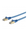 Startech.COM 10M CAT6A ETHERNET CABLE - BLUE RJ45 SHIELDED CABLE SNAGLESS - PATCH CABLE - 10 M - BLUE  (6ASPAT10MBL) - nr 3