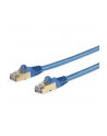 Startech.COM 10M CAT6A ETHERNET CABLE - BLUE RJ45 SHIELDED CABLE SNAGLESS - PATCH CABLE - 10 M - BLUE  (6ASPAT10MBL) - nr 4