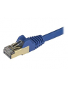 Startech.COM 1.5 M CAT6A CABLE - BLUE - RJ45 ETHERNET CABLE - SNAGLESS - CAT6A STP CORD - COPPER WIRE - 10GB - PATCH CABLE - 1.5 M - BLUE  (6ASPAT150C - nr 2