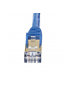 Startech.COM 1.5 M CAT6A CABLE - BLUE - RJ45 ETHERNET CABLE - SNAGLESS - CAT6A STP CORD - COPPER WIRE - 10GB - PATCH CABLE - 1.5 M - BLUE  (6ASPAT150C - nr 8