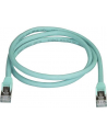 Startech Patchcord kat.6A STP 1m Błękitny (6ASPAT1MAQ) - nr 17