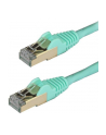 Startech Patchcord kat.6A STP 1m Błękitny (6ASPAT1MAQ) - nr 19