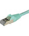 Startech Patchcord kat.6A STP 1m Błękitny (6ASPAT1MAQ) - nr 20
