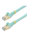 Startech Patchcord kat.6A STP 1m Błękitny (6ASPAT1MAQ) - nr 22
