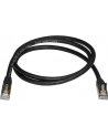 Startech Patchcord kat.6A STP 1m Czarny (6ASPAT1MBK) - nr 17