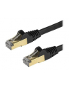 Startech Patchcord kat.6A STP 1m Czarny (6ASPAT1MBK) - nr 2