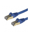 Startech Patchcord kat.6A STP 1m Niebieski (6ASPAT1MBL) - nr 1