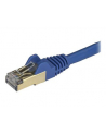 Startech Patchcord kat.6A STP 1m Niebieski (6ASPAT1MBL) - nr 4