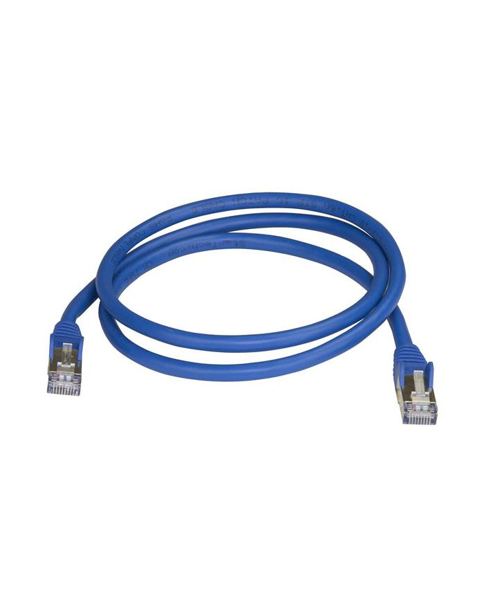 Startech Patchcord kat.6A STP 1m Niebieski (6ASPAT1MBL) główny