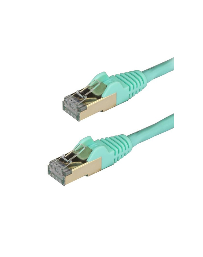 Startech Patchcord kat.6A STP 2m Błękitny (6ASPAT2MAQ) główny