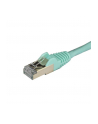 Startech Patchcord kat.6A STP 2m Błękitny (6ASPAT2MAQ) - nr 12