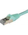 Startech Patchcord kat.6A STP 0,5m Błękitny (6ASPAT50CMAQ) - nr 26