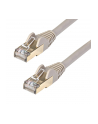 Startech.COM 5M CAT6A ETHERNET CABLE - GREY RJ45 SHIELDED CABLE SNAGLESS - PATCH CABLE - 5 M - GREY  (6ASPAT5MGR) - nr 6