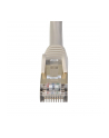 Startech.COM 5M CAT6A ETHERNET CABLE - GREY RJ45 SHIELDED CABLE SNAGLESS - PATCH CABLE - 5 M - GREY  (6ASPAT5MGR) - nr 7