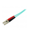 Startech.com 1m 10Gb Aqua LC/LC Duplex 50/125 Multimode LSZH Fiber Cable (A50FBLCLC1) - nr 13