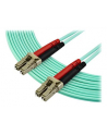 Startech.COM 7M OM3 LC TO LC MULTIMODE DUPLEX FIBER OPTIC PATCH CABLE - PATCH CABLE - 7 M - AQUA (A50FBLCLC7) - nr 2