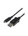 Startech Kabel Startech USB-C DisplayPort, 1m, Czarny (CDP2DP141MB) - nr 4
