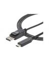Startech Kabel Startech USB-C DisplayPort, 1.8m, Czarny (CDP2DP146B) - nr 3