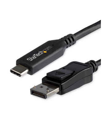 Startech Kabel Startech USB-C DisplayPort, 1.8m, Czarny (CDP2DP146B)