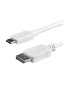Startech Kabel USB-C - DisplayPort 1m Biały (CDP2DPMM1MW) - nr 29