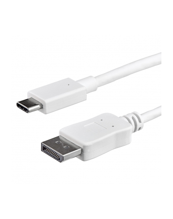 Startech Kabel USB-C - DisplayPort 1m Biały (CDP2DPMM1MW) główny