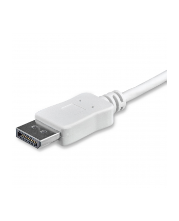 Startech Kabel USB-C - DisplayPort 1m Biały (CDP2DPMM1MW)
