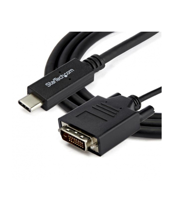 Startech USB-C-DVI 2m Czarny (CDP2DVIMM2MB)