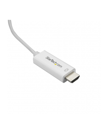 Startech.com 2m (6 ft.) USB-C to HDMI Cable - 4K at 60Hz - White - external video adapter - VL100 - white (CDP2HD2MWNL)