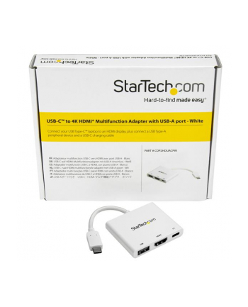 Startech USB-C HDMI + USB-A + USB-C (CDP2HDUACPW)