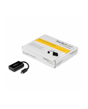 Startech USB-C - VGA + dodatkowe gniazdo USB-C zasilające (CDP2VGAUCP)