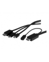 Startech mini DisplayPort HDMI USB C/HDMI micro USB 2m (CMDPHD2HD) - nr 11