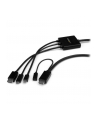 Startech mini DisplayPort HDMI USB C/HDMI micro USB 2m (CMDPHD2HD) - nr 13