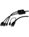 Startech mini DisplayPort HDMI USB C/HDMI micro USB 2m (CMDPHD2HD) - nr 3
