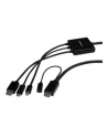 Startech mini DisplayPort HDMI USB C/HDMI micro USB 2m (CMDPHD2HD) - nr 8
