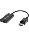 Startech.com DisplayPort to HDMI Adapter - HDR 4K 60Hz - DP to HDMI Dongle - video adapter - DisplayPort / HDMI - 25.16 cm (DP2HD4K60H) - nr 1