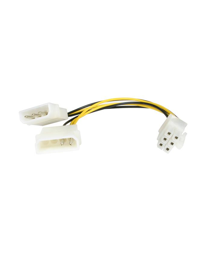 Startech.com LP4 to 6 pin PCI Express Video Card Power Adapter (LP4PCIEXADAP) główny